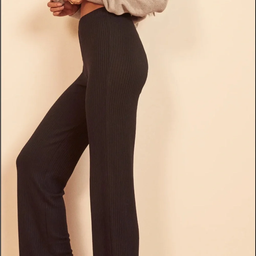 {Reformation} Whitney Ribbed Pants - Picture 2 of 5